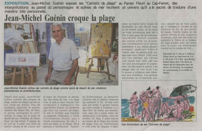 La dépêche du Bassin 2014 Jean-Michel Guenin